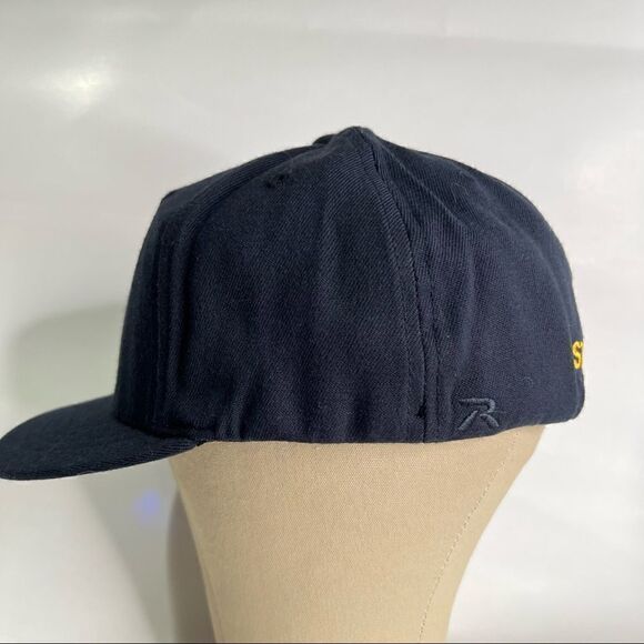 Richardson Dark Navy Blue Flexfit Stampone Umpires ball cap - Picture 2 of 8